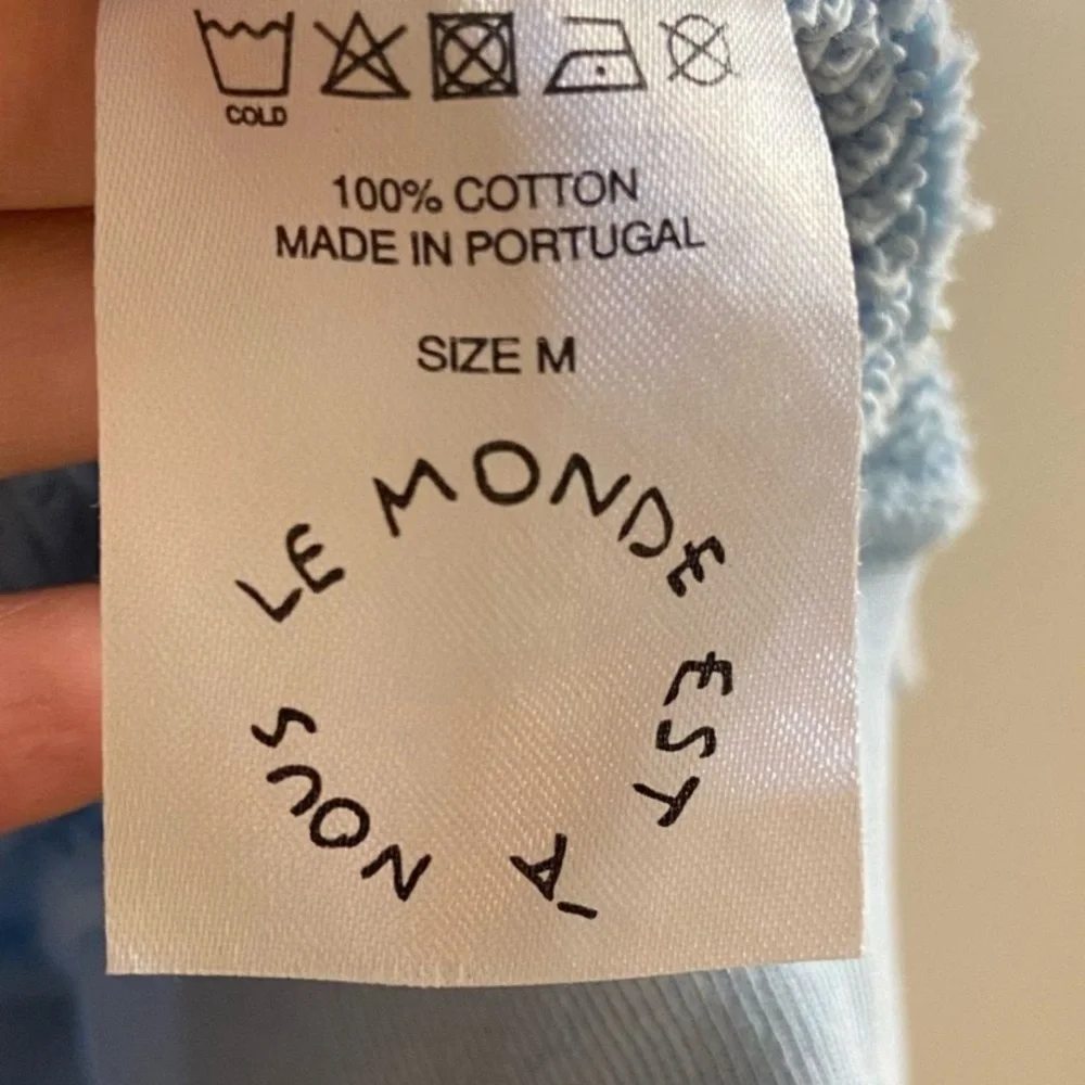 Le Père Light Blue Hoodie unisex Medium - Picture 7 of 7